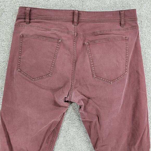 Red Ale by Alesbury Straight Leg Jeans Mens 32/30 Brown Slim Leg Relaxed Denim - Picture 14 of 15